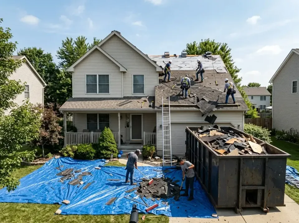 roof-replacement-debris-remova-004 — frequently asked questions, Cheapest Dumpster Rentals in Burnettown, SC